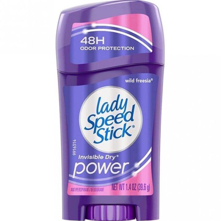 Lady Speed Stick Wild Freesia Antiperspirant Deodorant 39.6g. Lazada