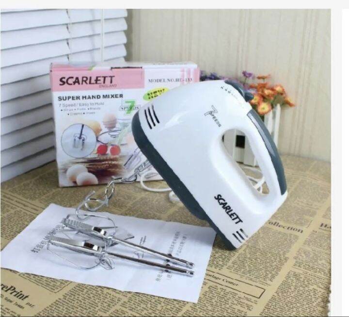 Scarlet Super Hand Mixer for Baking and Cooking Lazada PH