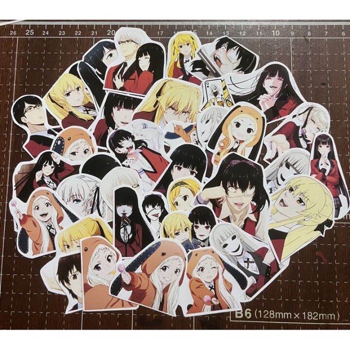 Kakegurui Anime Sticker Pack 30pcs Lazada Ph 