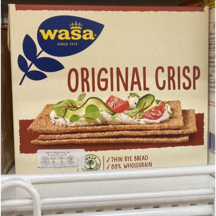 wasa-crisp-husman-rye-crispbread-260-g-wasa-husman-rye-260-g-ฮัสแมน-คริสป์-เบรด-ขนมปังกรอบโฮลเกรน-ขนมปังกรอบ-ตรา-วาสา