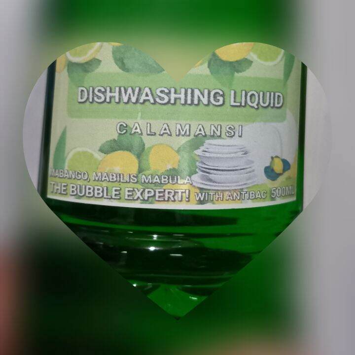 dishwashing liquid 500ml lemon & calamansi flavor with antibac Lazada PH