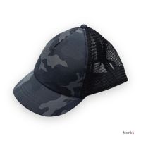 Bank’s camo cap หมวกแก๊ปลายทหาร หมวกแก๊ปปีกสั้น