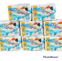 Mild กระดาษทิชชู่  แพ็ค 6 ม้วน