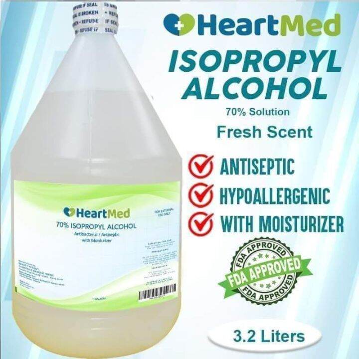Medicare Isoprophyl Alcohol 70 with Moisturizer solution, 1 GALLON