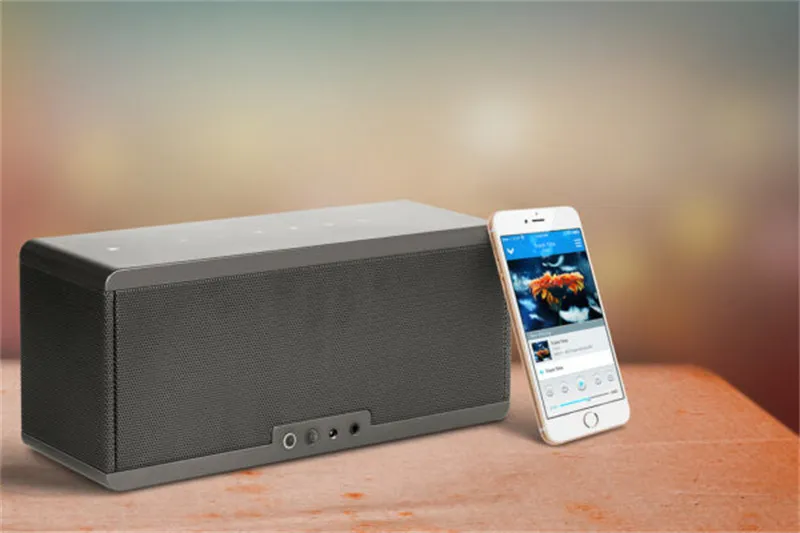 American Theatre Box Q3d Immersive 360-Degree Surround 56W Classy Bluetooth  Audio Export Import and Export