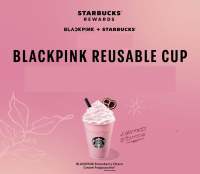 Starbucks BLACKPINK REUSABLE CUP Limited Edition แก้วรียูสสตาร์บัคส์ แบล็คพิงค์ สีชมพู สวยหวาน ขนาด 16 ออนซ์ มาพร้อมหลอดและฝาโดม