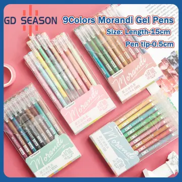 Shop 9color Morandi Gel Pen Multi Color with great discounts and prices  online - Dec 2023
