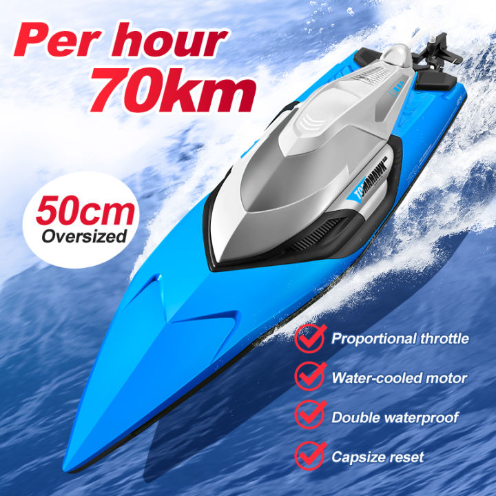 Rc Boat High Speed 70km h Top Speed RC Boat Giant Size Remote