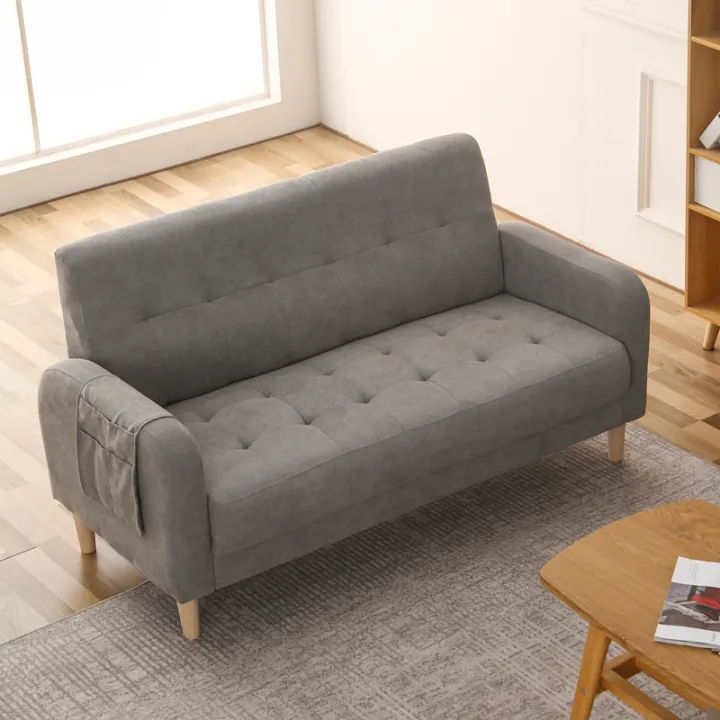 Double Sofa Small Apartment Living Room Modern Minimalist