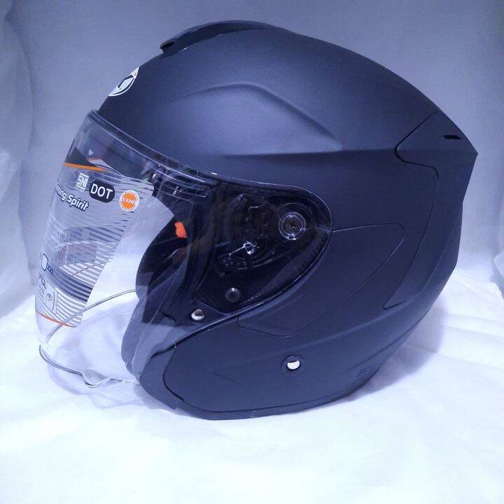 HELM INK DYNAMIC HITAM DOFF HELM HALF FACE HELM ORIGINAL | Lazada Indonesia
