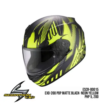 Scorpion gangster best sale matte black helmet