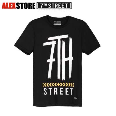 เสื้อยืด 7th Street (ของแท้) รุ่น SLD002 T-shirt Cotton100%