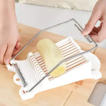 Luncheon Meat Slicer,Egg Slicer Soft Food Slicer Sushi Cutter Canned Meat  Slicer