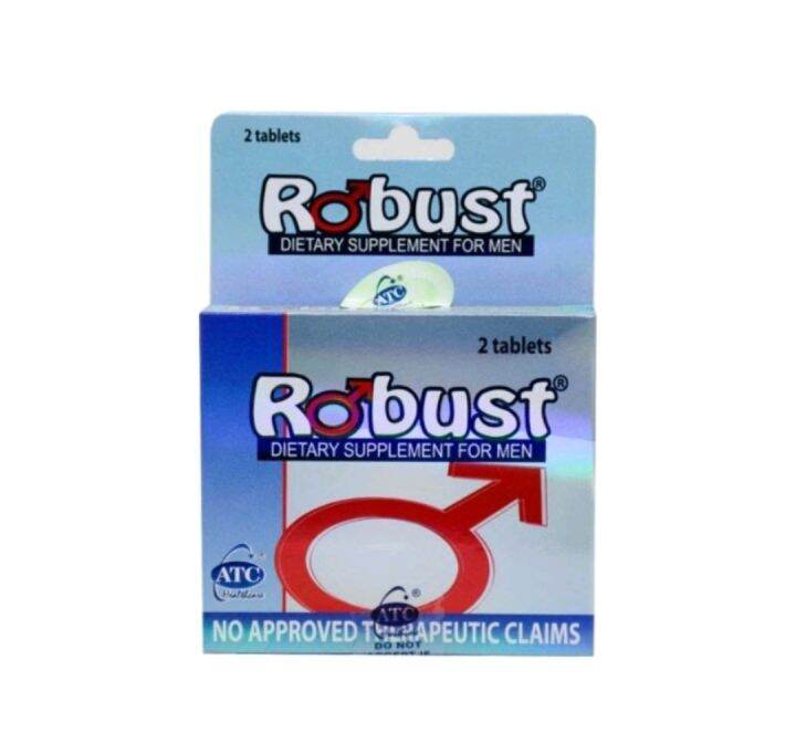 ATC Robust tablet 2's | Lazada PH