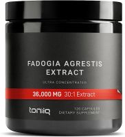 Toniiq 36,000mg 30:1 Fadogia Agrestis Extract Supplement - 1200mg Per Serving Third-Party Tested Concentrated Fadogia Agrestis Extract - Highly Purified and Bioavailable - 120 Veggie Capsules