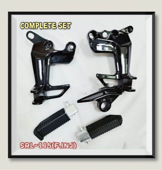 SRL115 FI LAGENDA 115 FI FOOTREST BRACKET + FOOT REST " Lazada