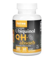 Jarrow Formulas ยูบิควินอล QH-Absorb ขนาด 100 มก. บรรจุ 60 แคปซูลนิ่ม