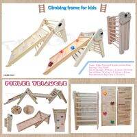 Pikler Triangle Foldable Climbing Frame ชุดปีนป่าย ชุดปีนสามเหลี่ยม รวมสไลเดอร์ ของเล่นเด็ก เสริมพัฒนาการ เพิ่มความแข็งแรงของกล้ามเนื้อ พัฒนาด้านการทรงตัว