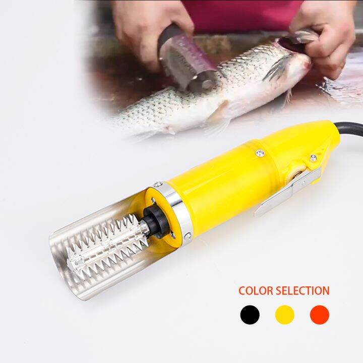120W Universal Six Side Knife Electric Scaler Fish Scale Remover