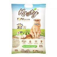 (พร้อมส่ง)​Kasty-แคสตี้ Tofu​ cat​ Litter​20ลิตร​ ทรายแมวเต้าหู้ธรรมชาติ 100% นำเข้าจากประเทศญี่ปุ่น​ จับตัวเป็นก้อนภายใน 30 วินาที