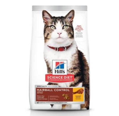 Hills Science Diet อาหารแมว อายุ 1-6 ปี สูตรควบคุมปัญหาก้อนขน ขนาด 1.58 kg.