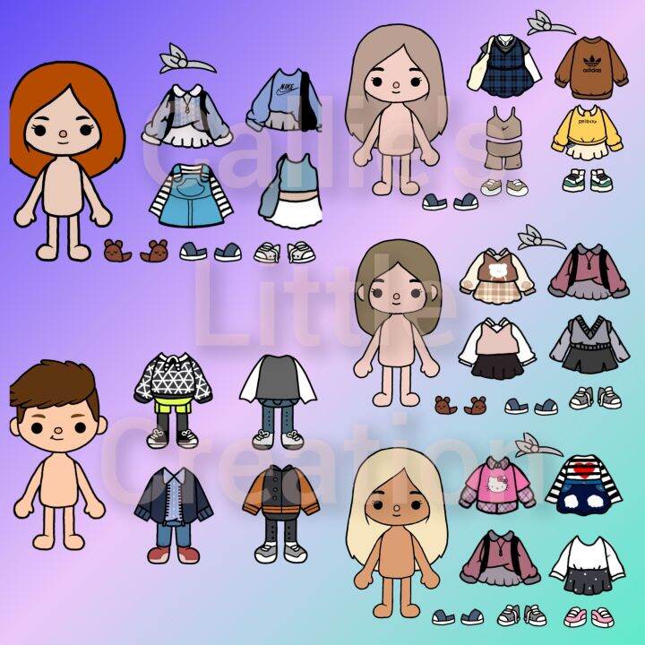 Toca Boca Characters Pack | Sticker