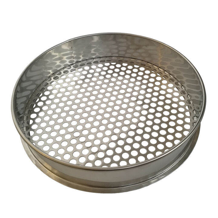 Coffee Bean Sieve Stainless Steel Punching Hole Sieve Green Bean Cake ...