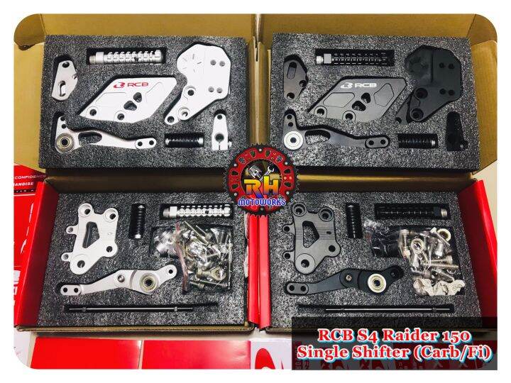 RCB S4 Half Shifter for Raider 150 Carb/Fi Lazada PH