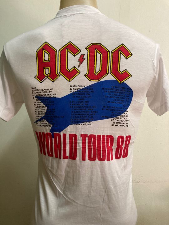 เสื้อวง-acdc-สไตล์วินเทจ