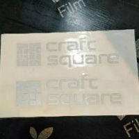 สติ๊กเกอร์ carft square งานตัดสะท้อนแสง3M