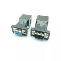 B9 RS232 Male/Female to RJ45 Female Adapter COM Port to LAN