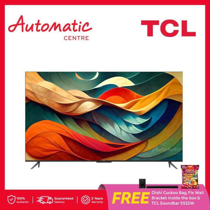 TCL QLED 55C645 55inch/4K Ultra HD Google TV with HDR 10+ and Dolby