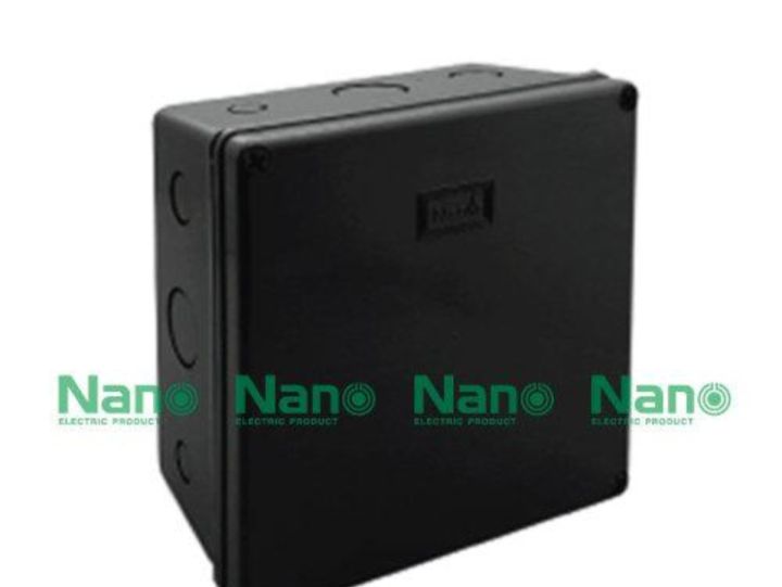 nano-กล่องกันน้ำพลาสติก-สีดำ-รุ่น-nano-206b-16-กล่อง
