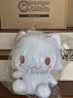 Toreba สินค้าลิขสิทธิ์แท้ตู้คีบจากญี่ปุ่น ตุ๊กตาแมวมัวฟู สีขาว Toreta &amp; Friends - Big Plushy Fluffy Color ~Moufu~