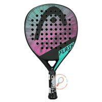 [ผ่อน0%+ส่วนลด] ไม้พาเดล เทนนิส tennis Padel Racket Head Flash 2023 สี ดำ ชมพู มิ้น หนัก 360 ของแท้ พร้อมส่ง