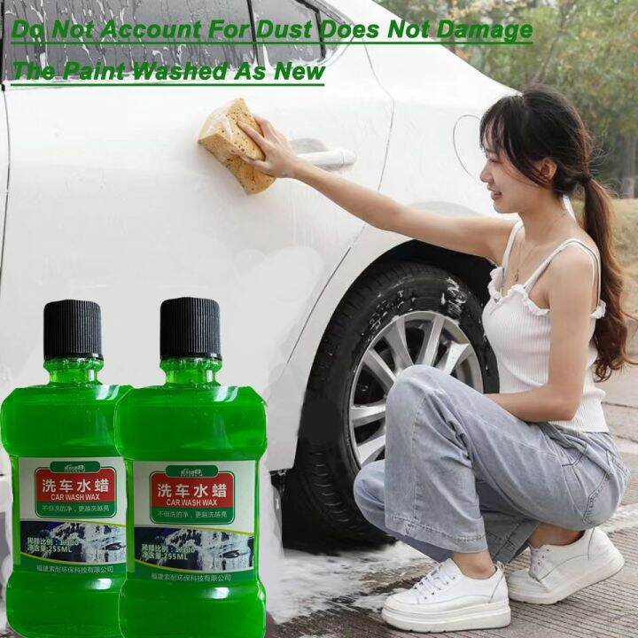 High Concentration Car Wash Wax Foam Cleaning Solution Strong