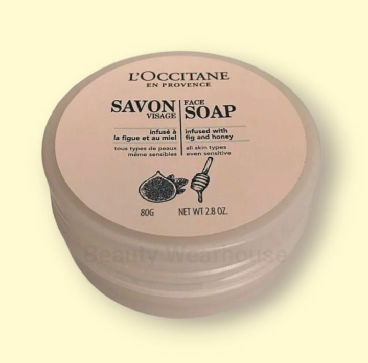 สบู่สำหรับผิวหน้า-loccitane-savon-visage-face-soap-80-g