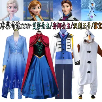 Frozen Hans Prince Cosplay Costume Outfits Halloween Carnival Fancy Party  Suit