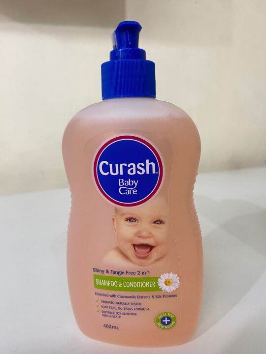 Curash Baby Care Shampoo & Conditioner 400ml Lazada PH