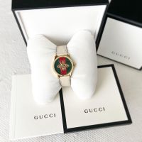 Gucci G-Timeless YA1265009 Bee Motif Embroidery Ladies watch ของแท้ มือสองสภาพสวย