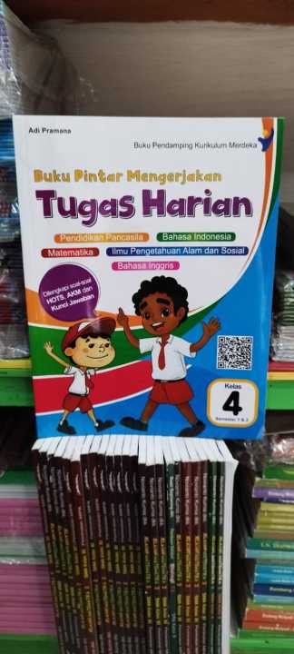 Buku Pintar Mengerjakan Tugas Harian SD Kelas IV/4 Kurikulum Merdeka ...