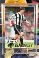 PETER BEARDSLEY การ์ดฟุตบอล ⚽️ 1996 Merlin’s Premier Gold?? Newcastle United