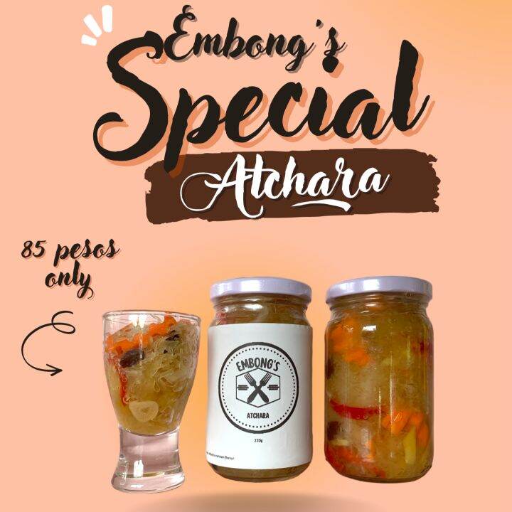 Embong's Classic Atchara/Atsara/Pickled Papaya Relish 220g Lazada PH