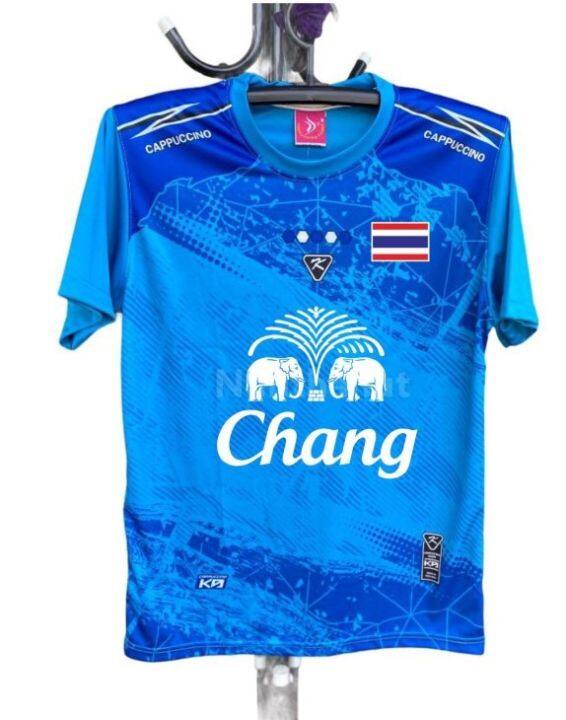 เสื้อกีฬาk9-พร้อมสกรีน-ช้าง-ธงชาติ