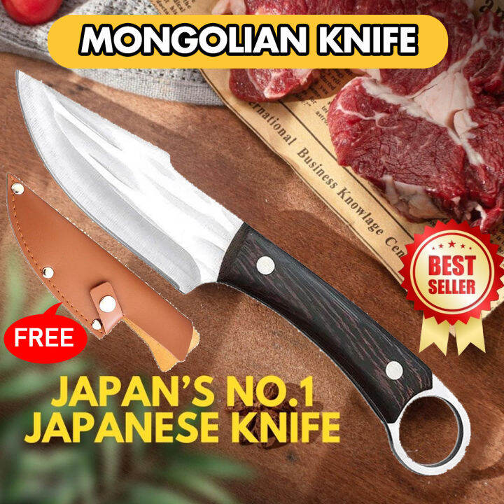 Mongolian sharp knife kitchen meat knife original japan made boning