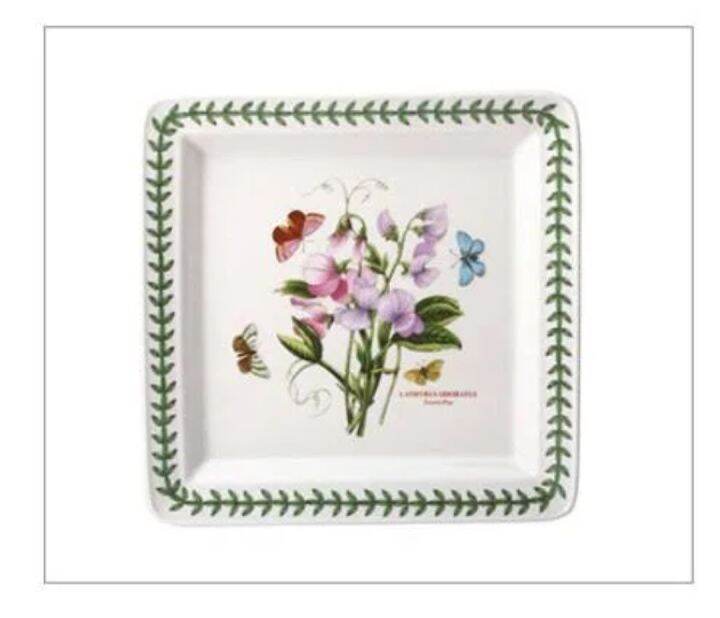 Gorgeous 10 inch square Portmeirion plate. | Lazada