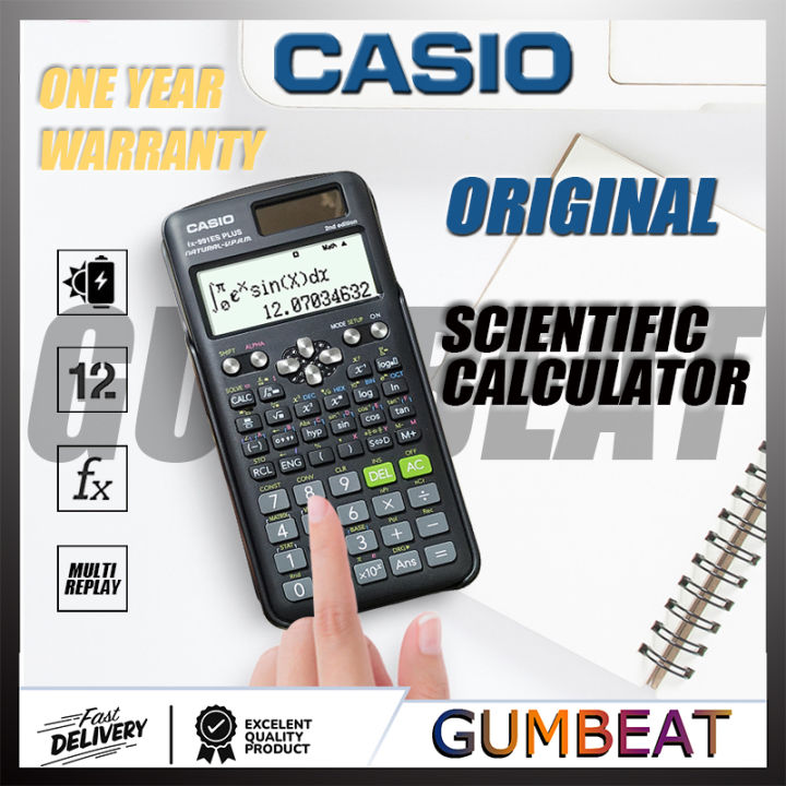 Casio Scientific Calculator FX-991ES Plus |FX-82MS Original Calculators ...