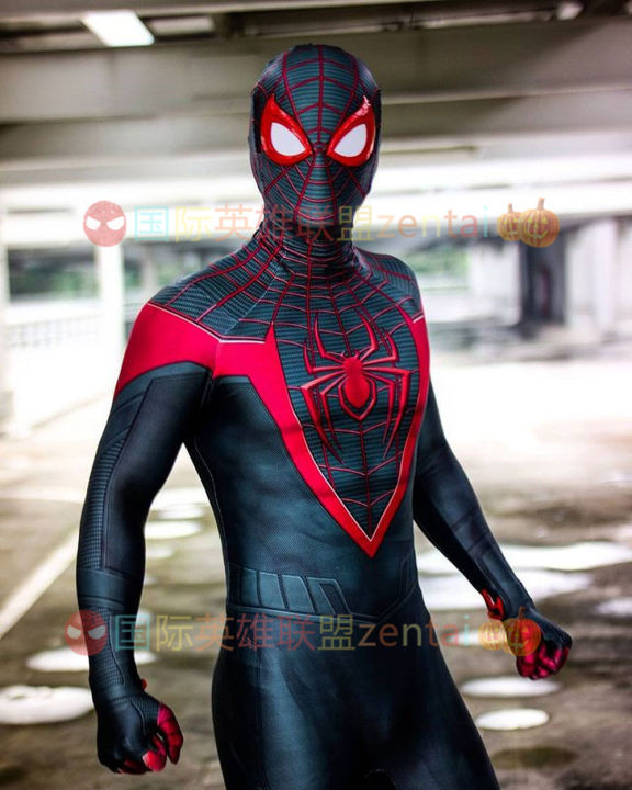 adult miles morales mask