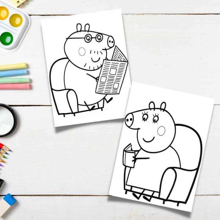 Peppa Pig Coloring Booklet | Lazada PH