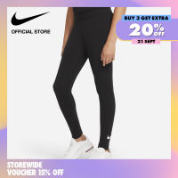 Nike Kids Sportswear Favourites Swoosh Leggings - Black เลกกิ้ง Swoosh เด็ก Nike Sportswear Favorites - สีดำ